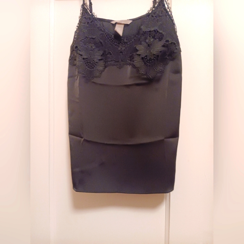 Elegant Black Lace Camisole